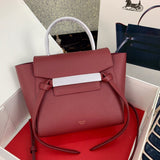 Side profile of everyday-luxe classic women's handbag – women's statement bag