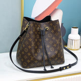 Top view of classic refined women's handbag – women's statement bag