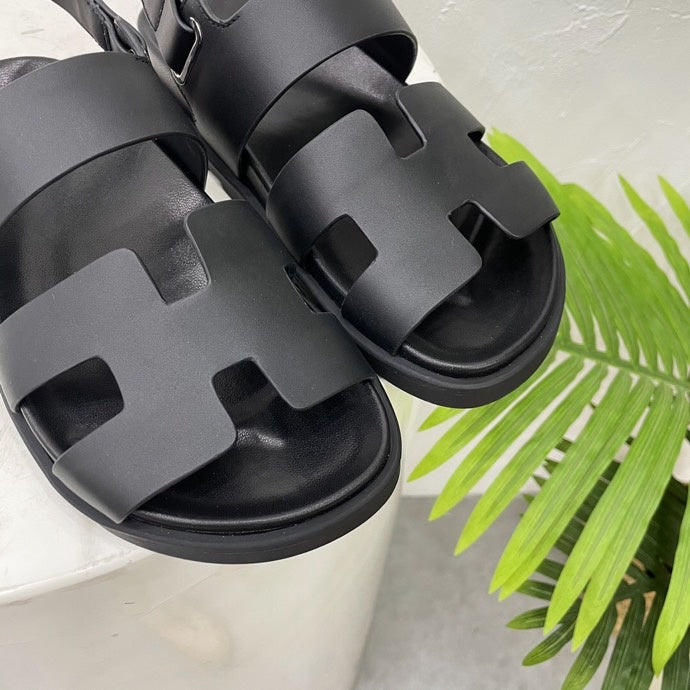 Hermes shoes Style 382 - logo and branding close-up
