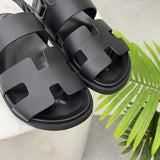 Hermès Camel Ankle Strap Heels - Back View