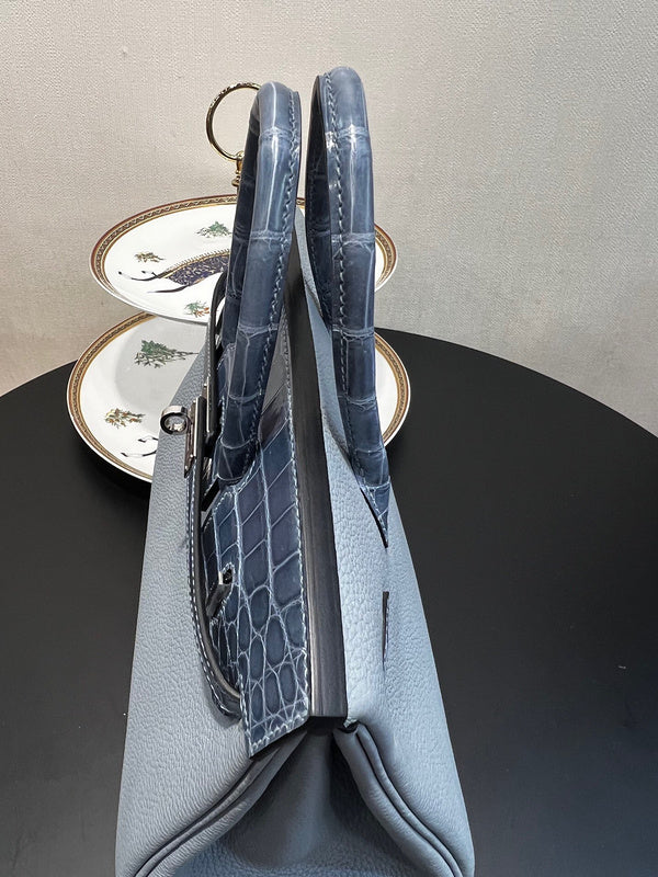 Close-up detail of fluid bag design