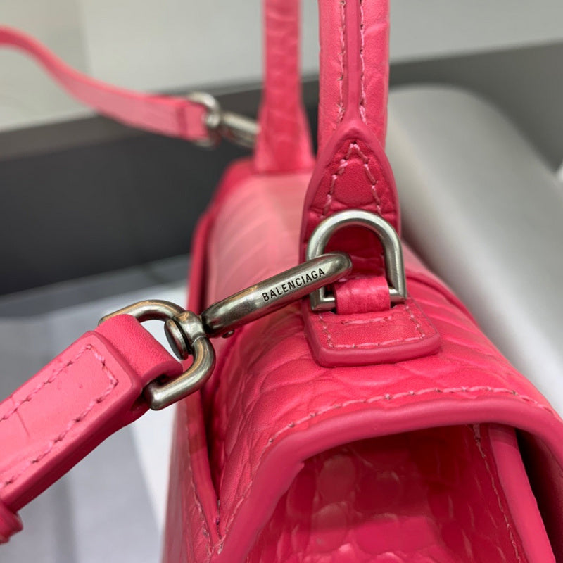 Sophisticated Faux Leather Handbag - Signature Hardware Accents | Women's Everyday Carry Handbag #553 - interior view (image 6) of designer-inspired handbag