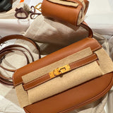 Interior view of structured premium bag