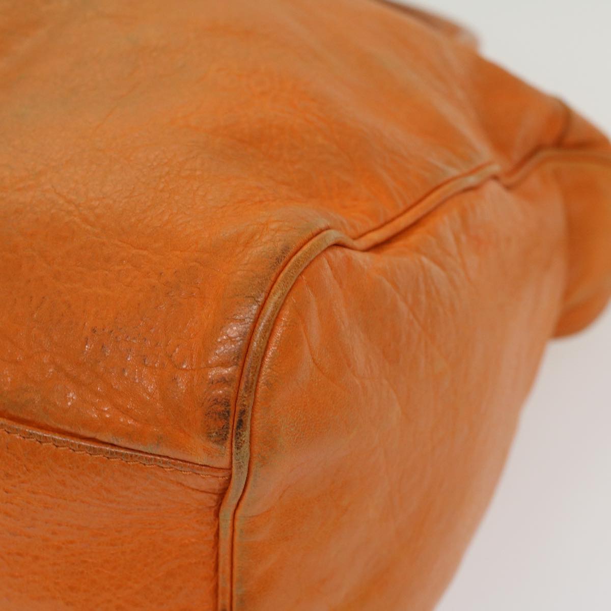 Balenciaga Vero Hand Bag Leather 2way Orange | Designer Luxury Handbag