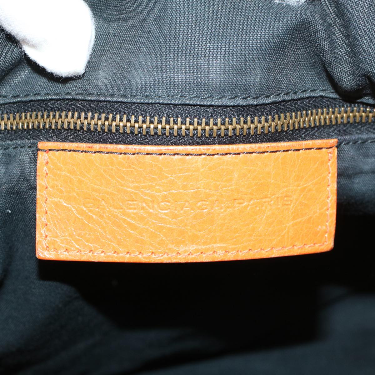 Balenciaga Vero Hand Bag Leather 2way Orange | Designer Luxury Handbag