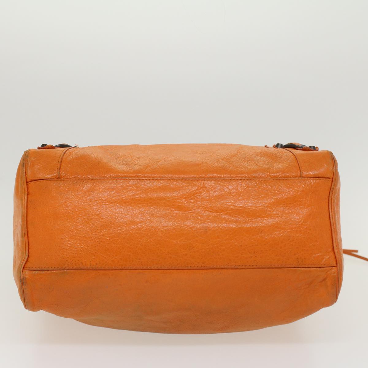 Balenciaga Vero Hand Bag Leather 2way Orange | Designer Luxury Handbag