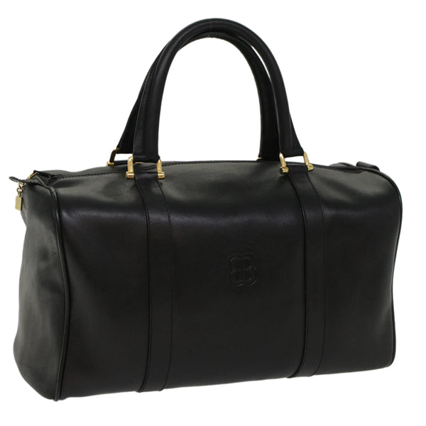Balenciaga Boston Bag Vintage Leather Black | Designer Luxury Handbag