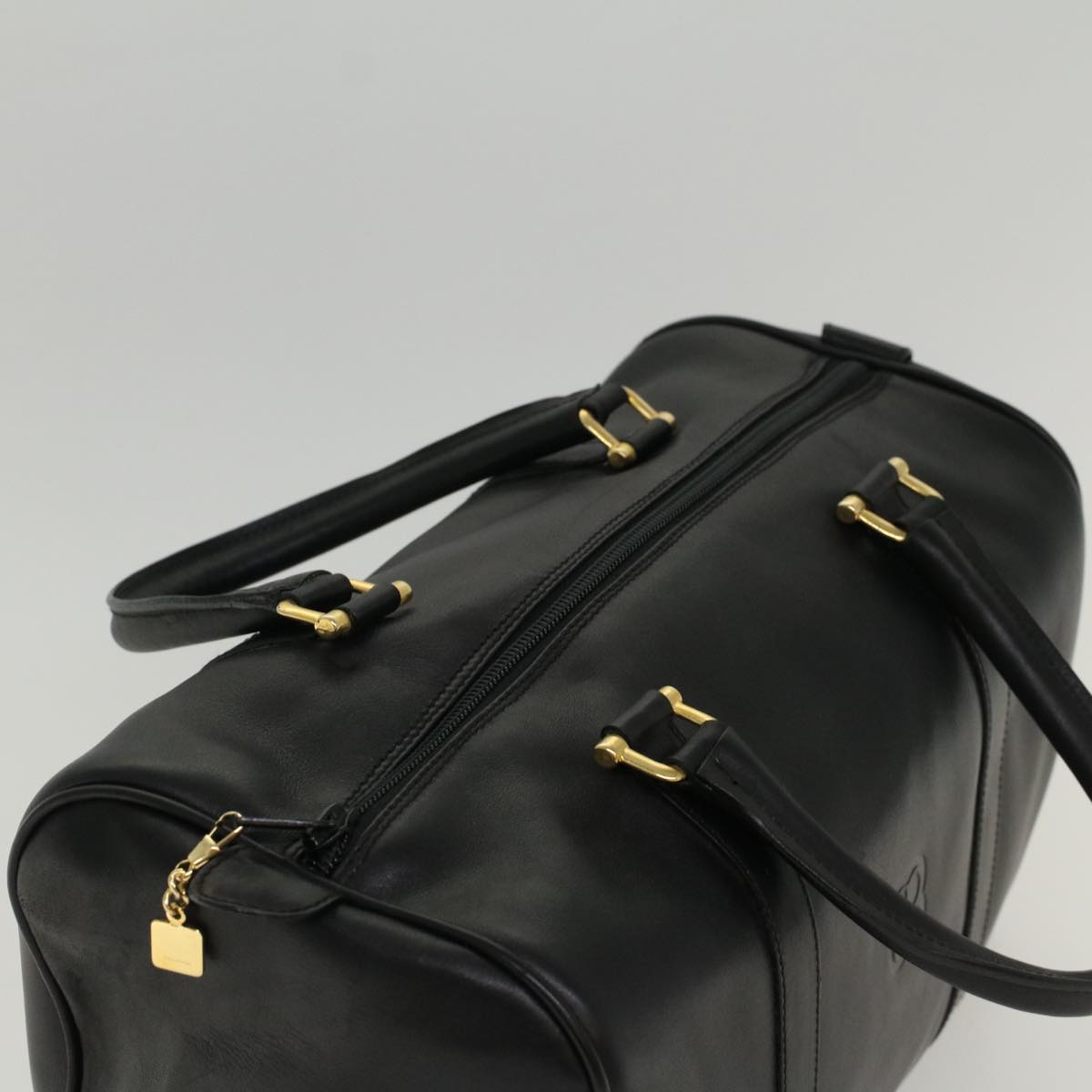 Balenciaga Boston Bag Vintage Leather Black | Designer Luxury Handbag