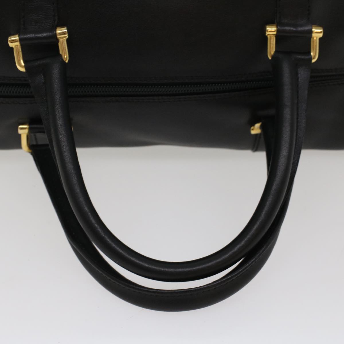 Balenciaga Boston Bag Vintage Leather Black | Designer Luxury Handbag