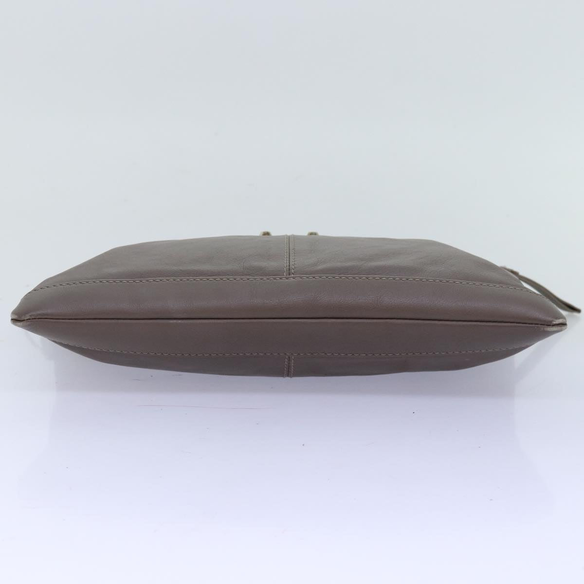 Balenciaga Clutch Bag Leather Gray 273022 — Designer Clutch Bag