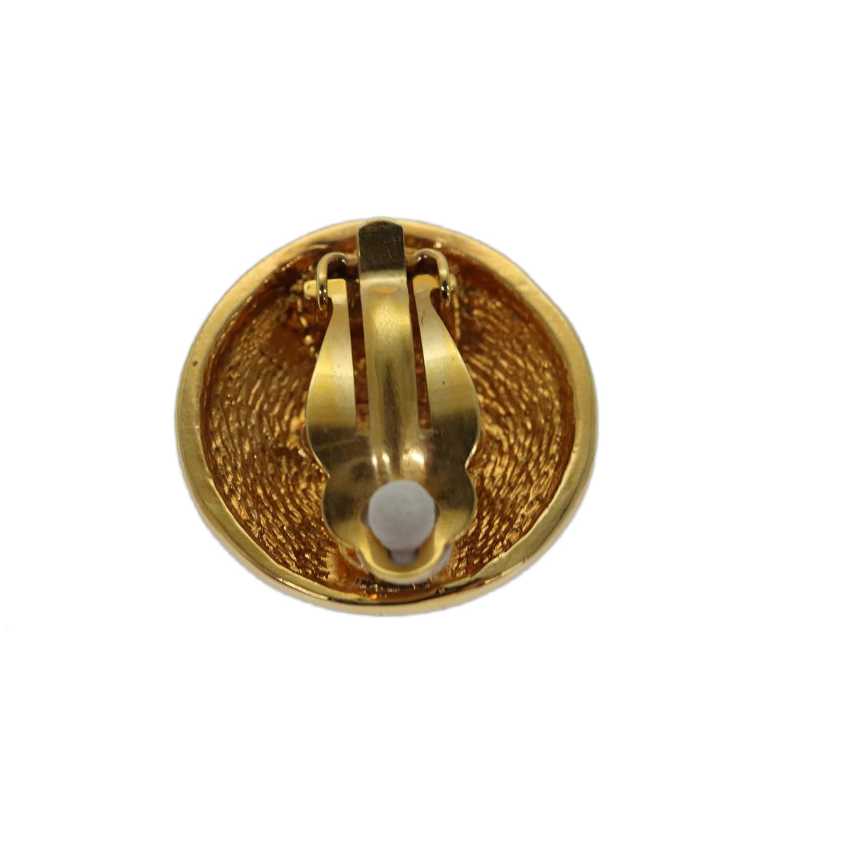 Chanel Jewellery? Chanel COCO Mark Earring metal Gold Auth am6613 Elegant Everyday Fine Jewellery