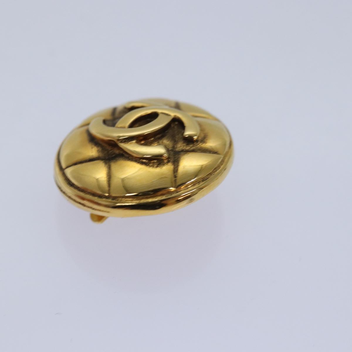 Chanel Jewellery? Chanel COCO Mark Earring metal Gold Auth am6613 Elegant Everyday Fine Jewellery