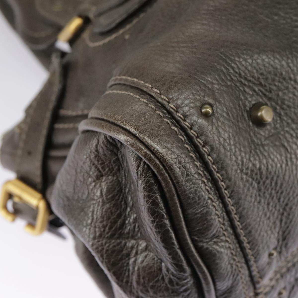 Chloe women's handbag Brown luxury designer leather
