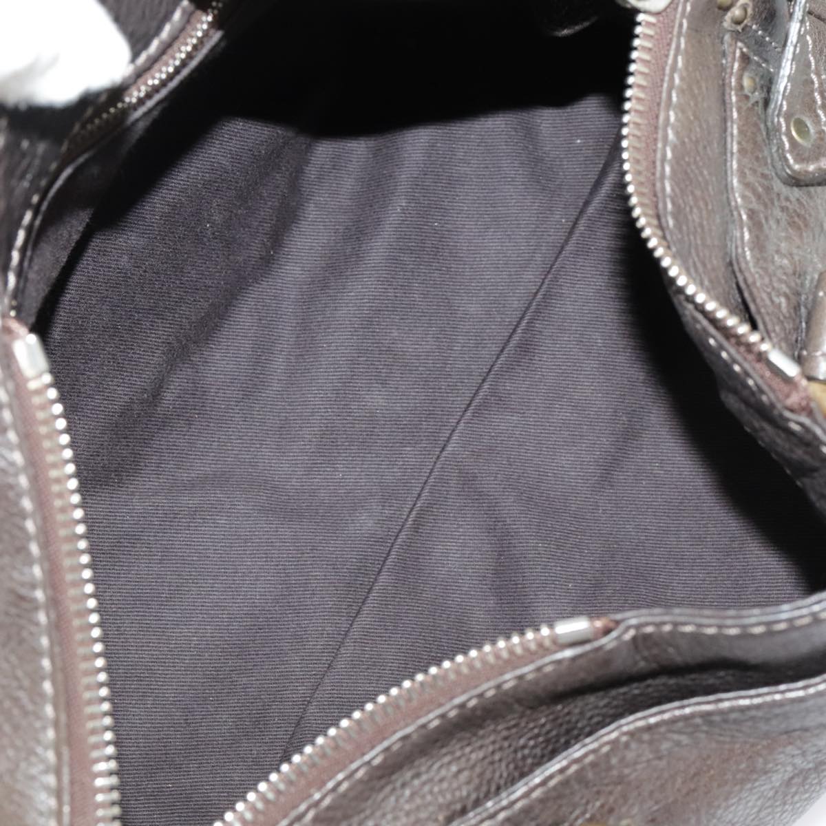 Novavent elegant leather Handbag side view
