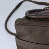 Side view of Chloe handbag Brown premium designer bag