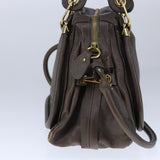 Bellvora elegant leather Handbag top view