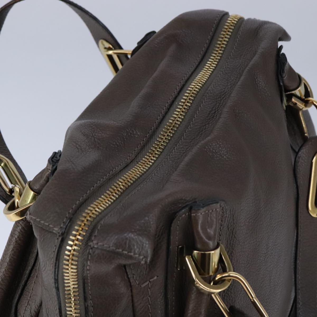 Velmonde elegant leather Handbag top view