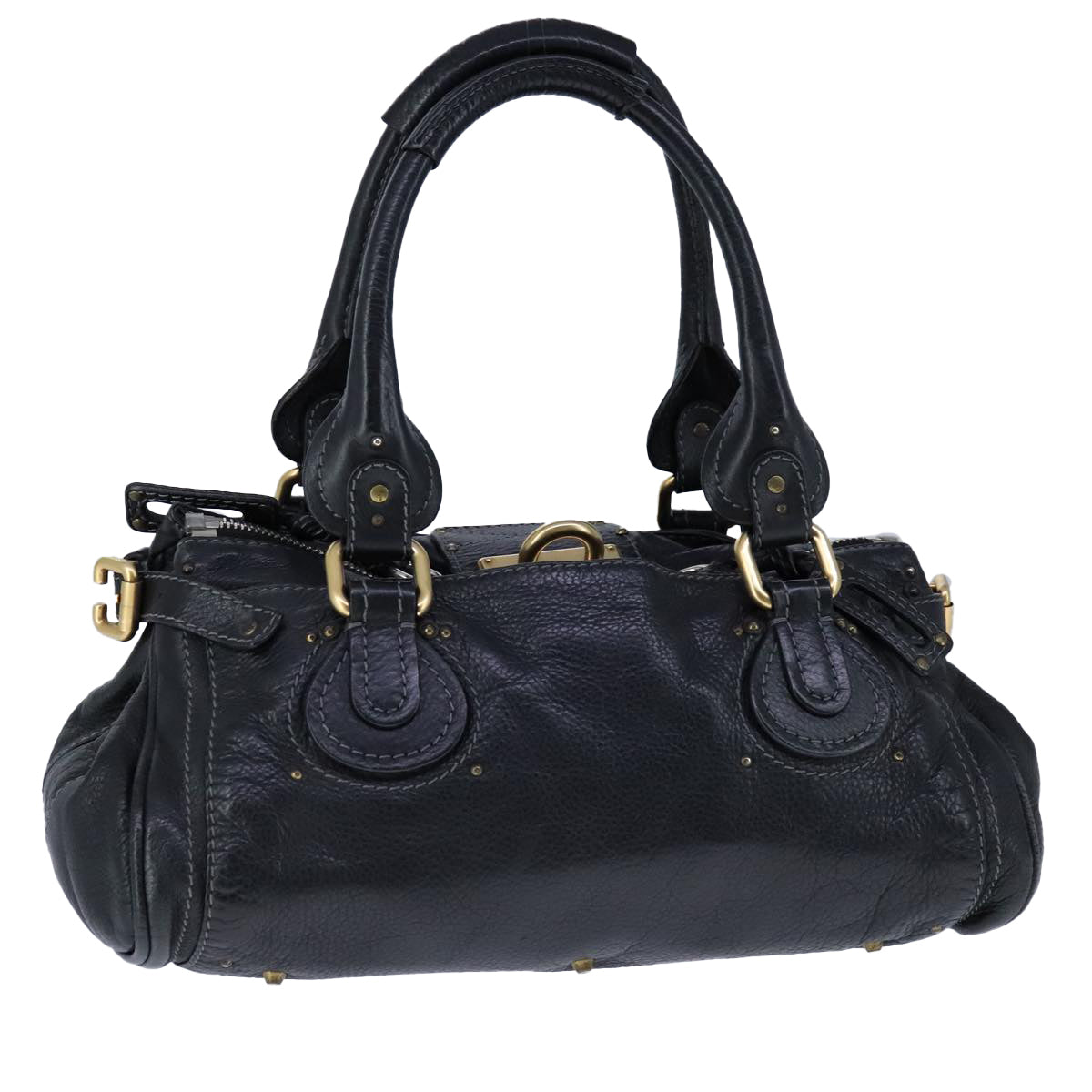 Chloe women's handbag Black luxury designer leather