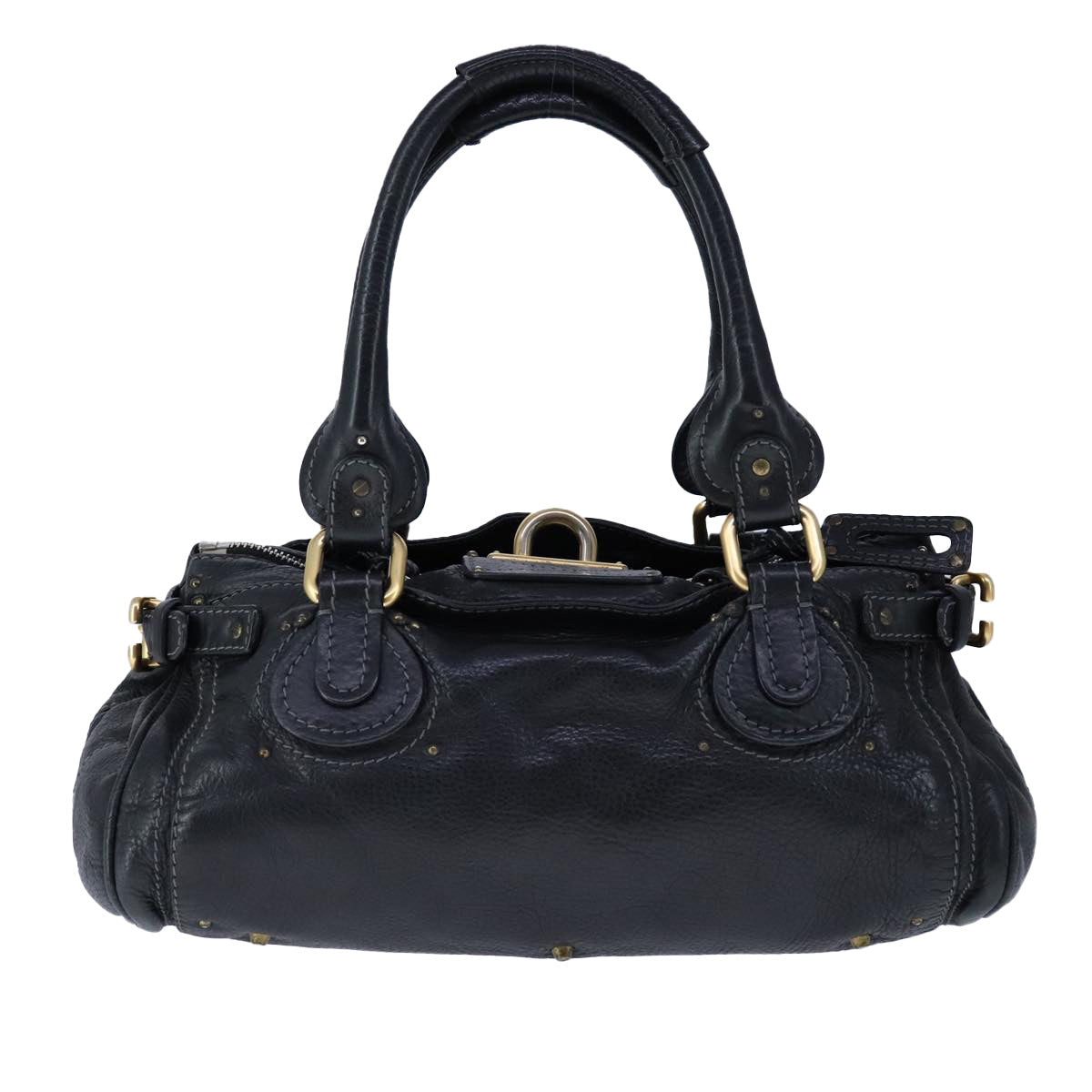 Chloe women's handbag Black luxury designer leather