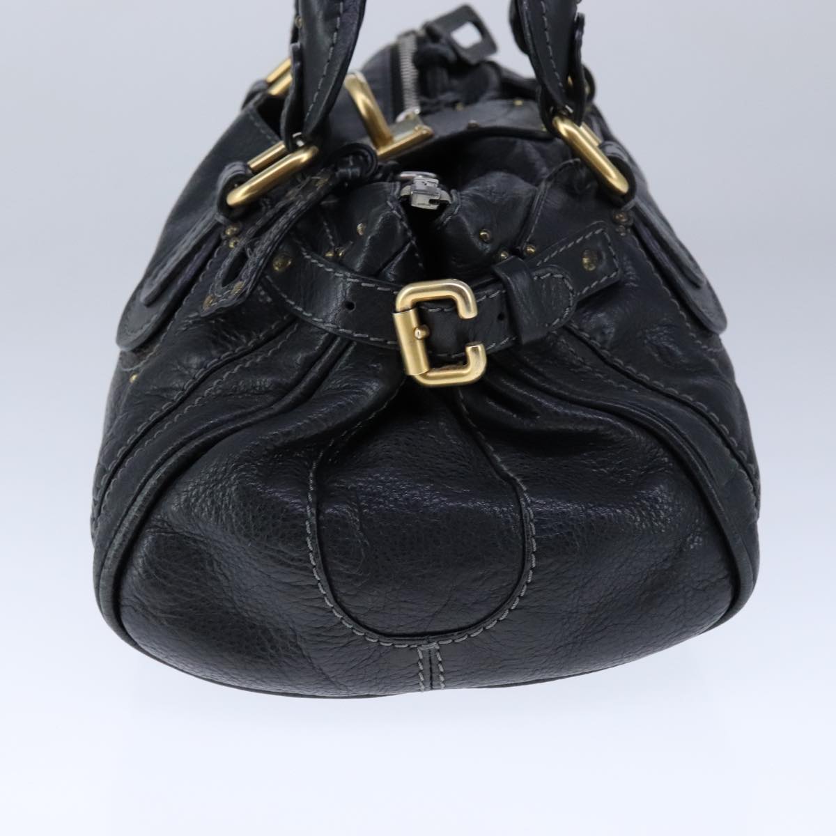 Duvalier elegant leather Handbag top view