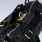 Chloe designer handbag leather closeup detail