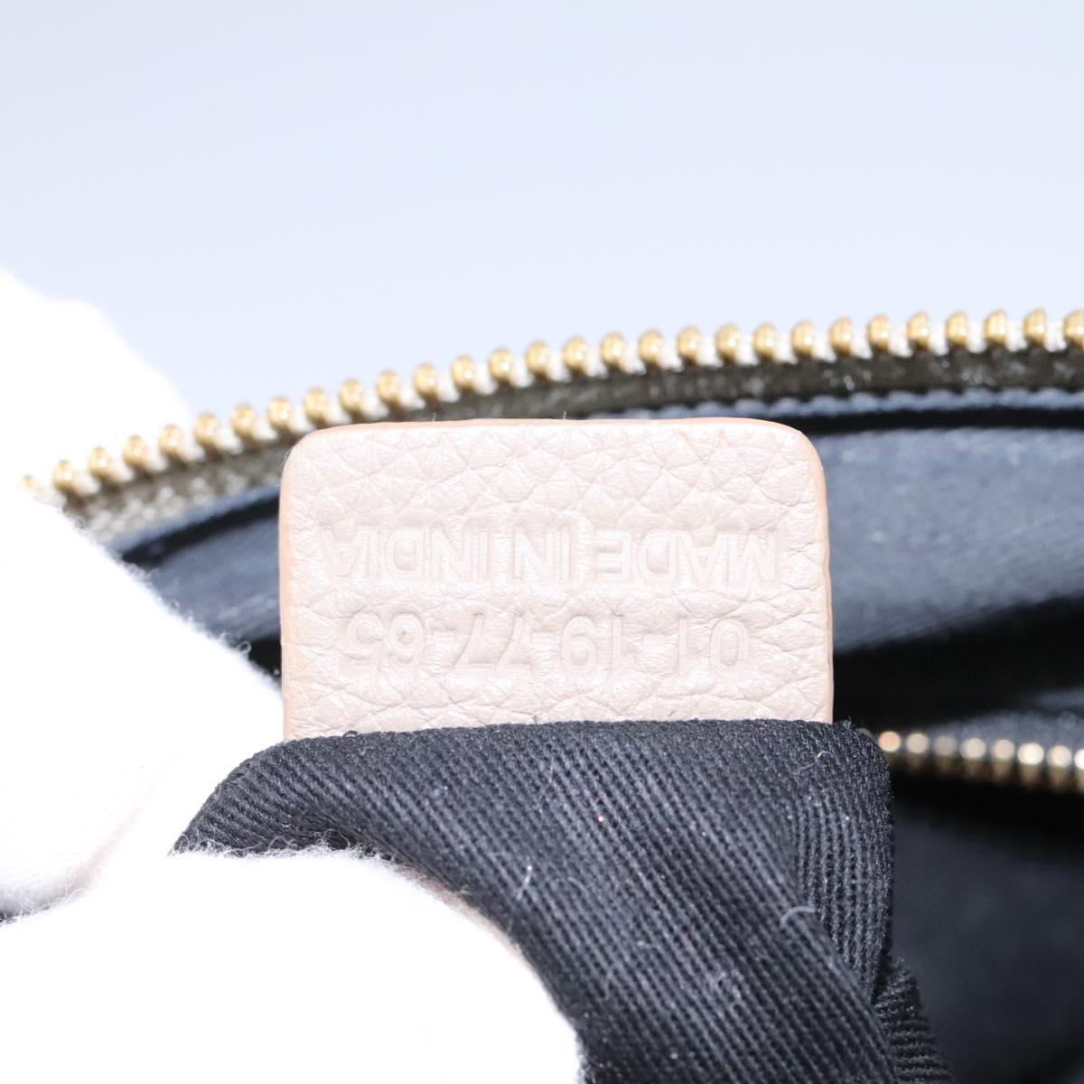 Nelvaris elegant leather Shoulder Bag interior detail