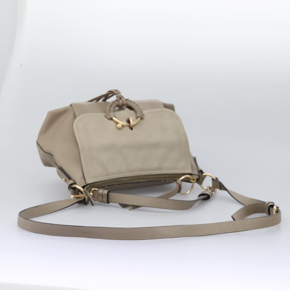 See by Chloe designer shoulder bag leather closeup detail