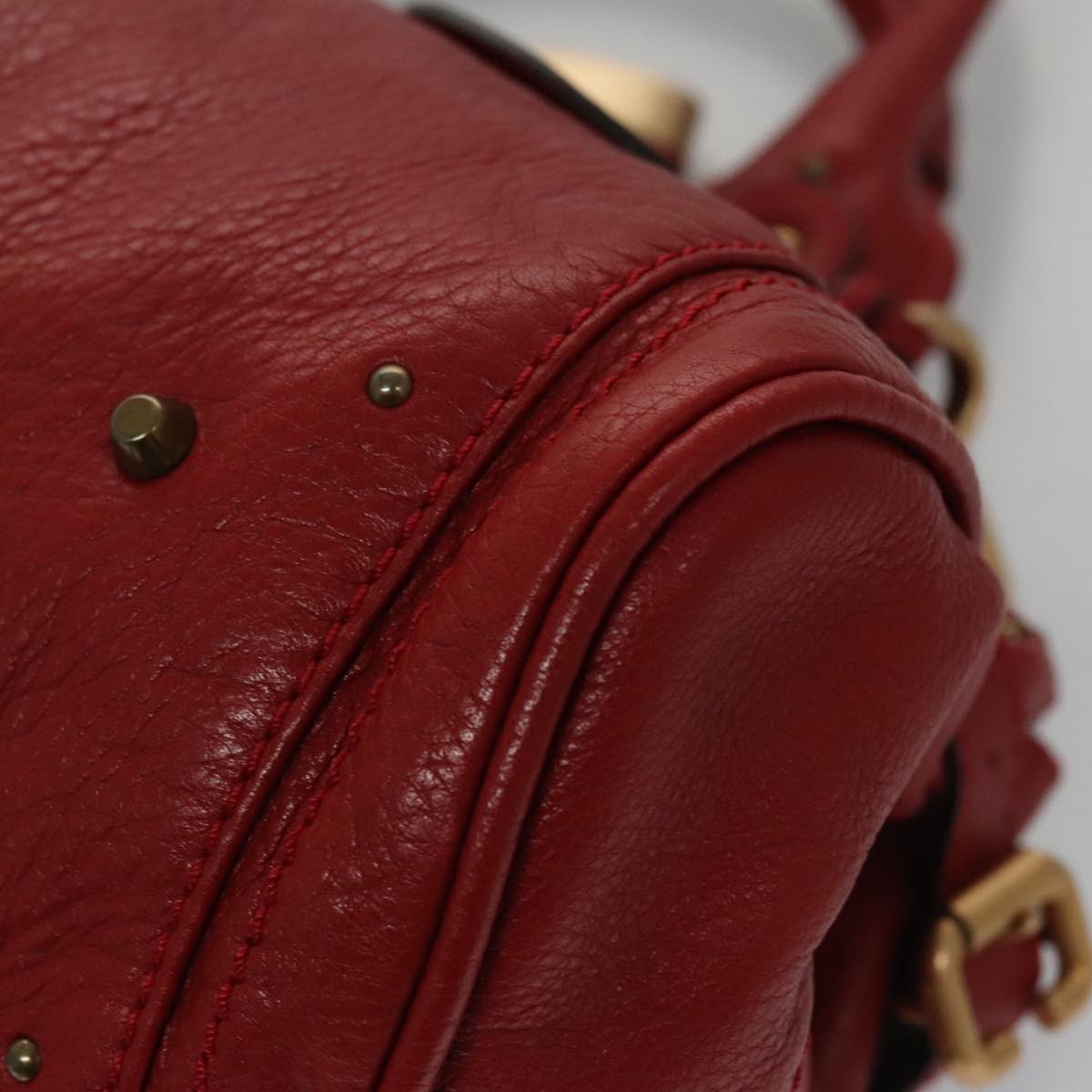Celestique elegant leather Handbag close-up detail