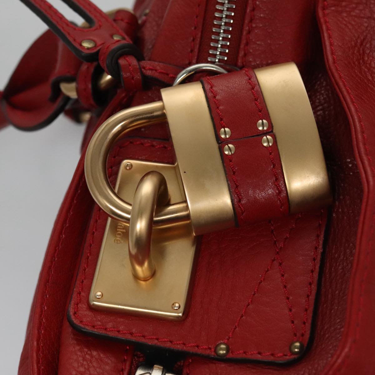 Eloria elegant leather Handbag flat lay view