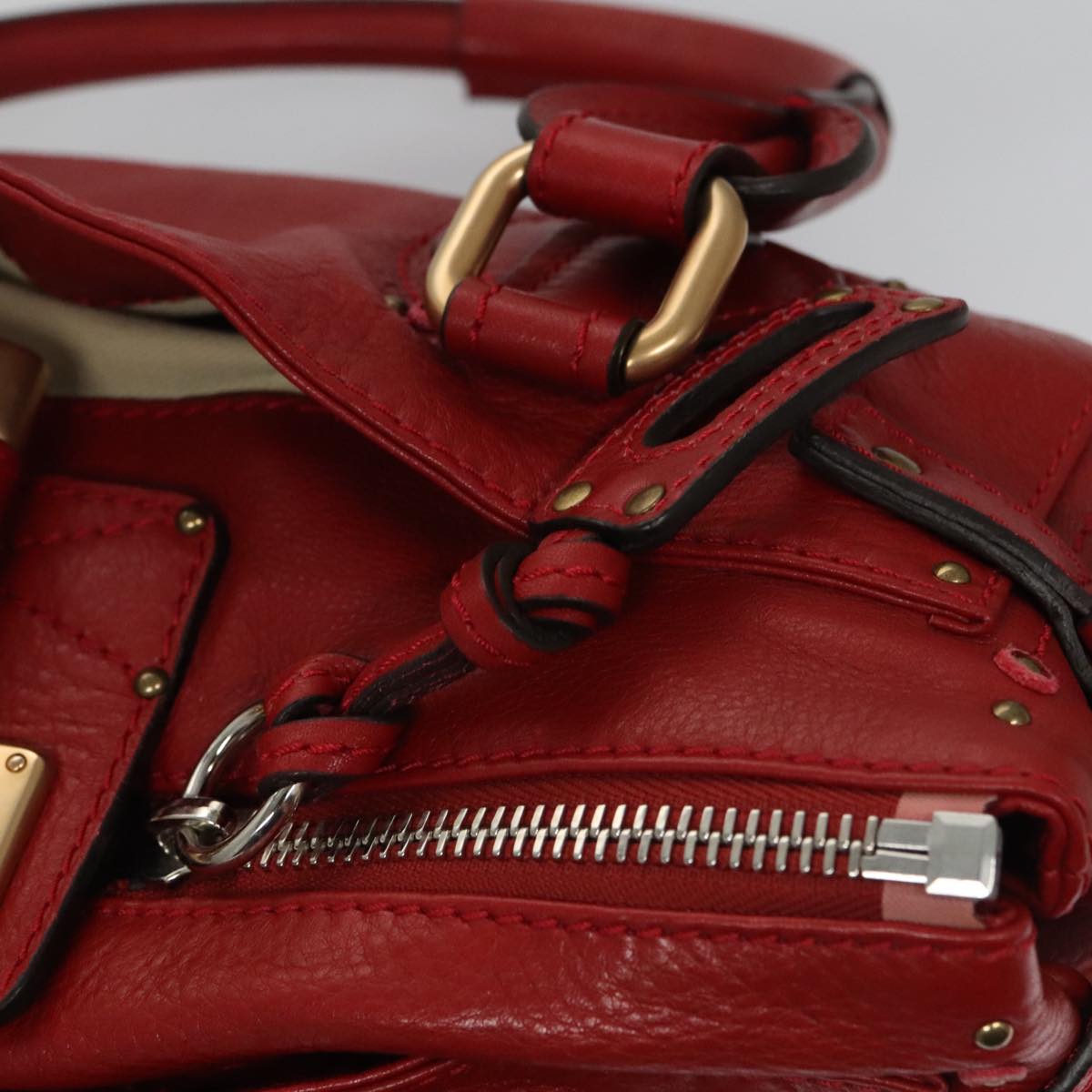 Celestique elegant leather Handbag top view