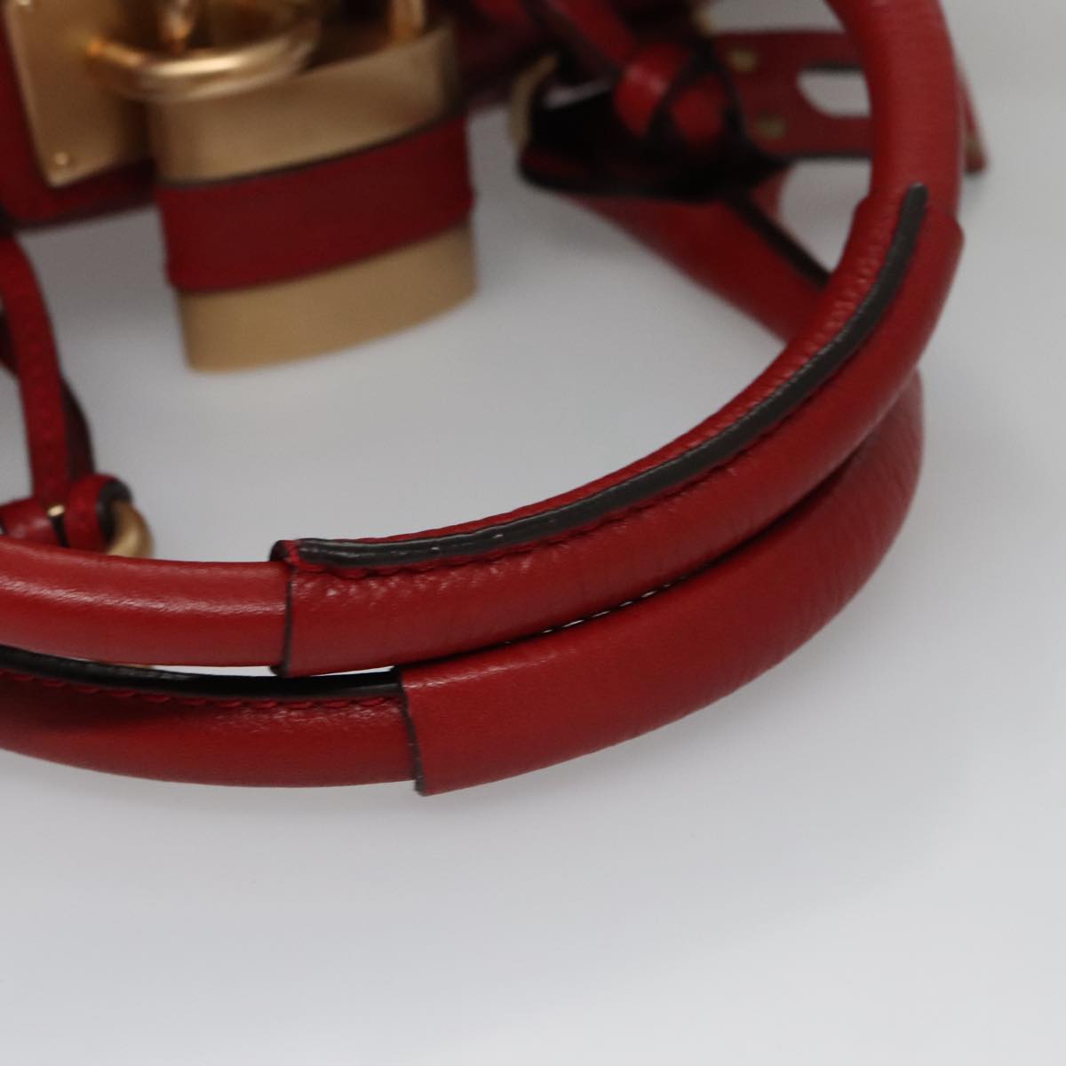 Celestique elegant leather Handbag top view