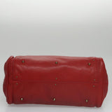 Chloe authentic luxury handbag Red leather craftsmanship