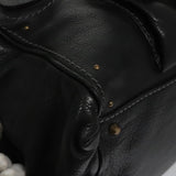 Chloe designer handbag leather closeup detail