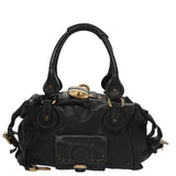 Side view of Chloe handbag Black premium designer bag