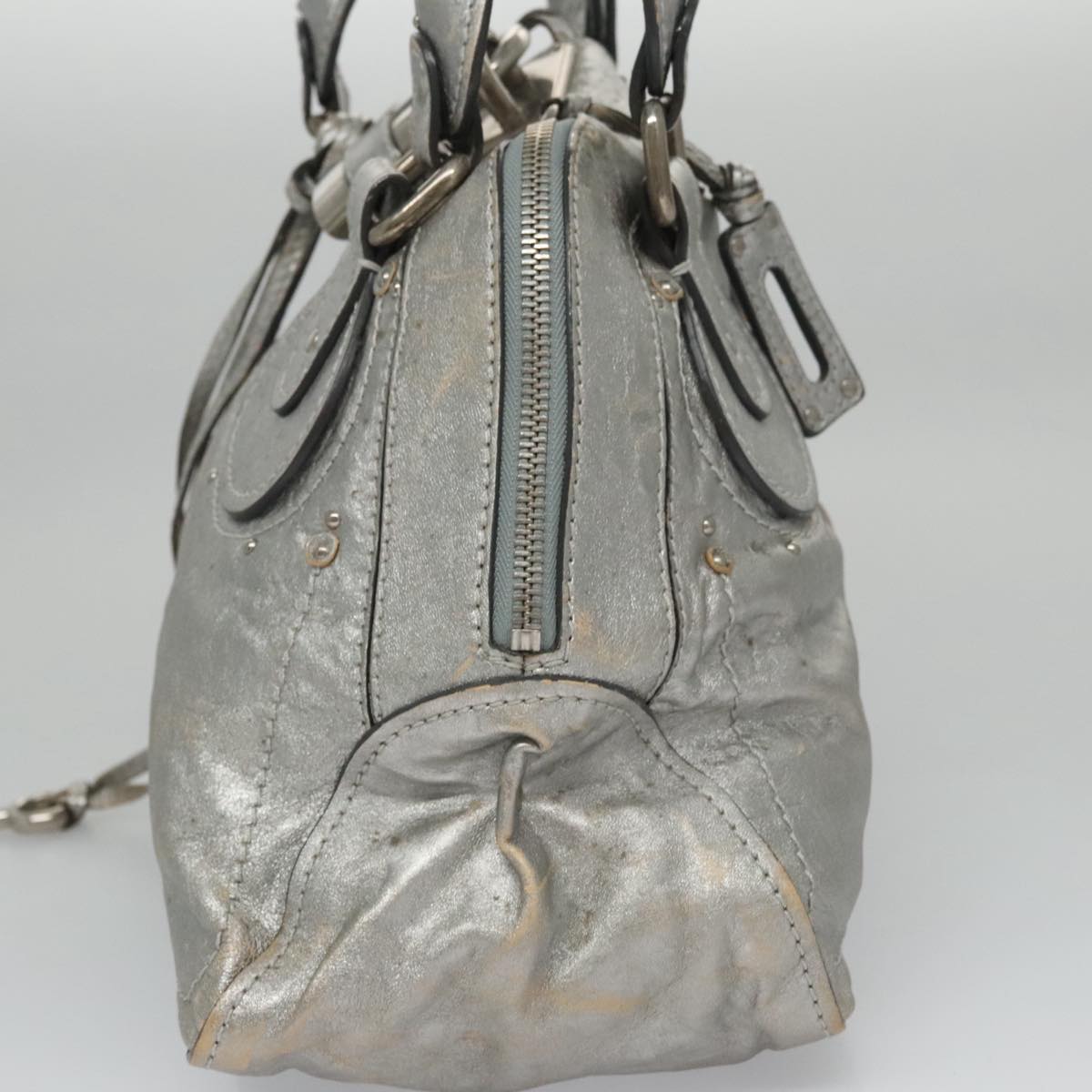Trevelle elegant leather Handbag top view