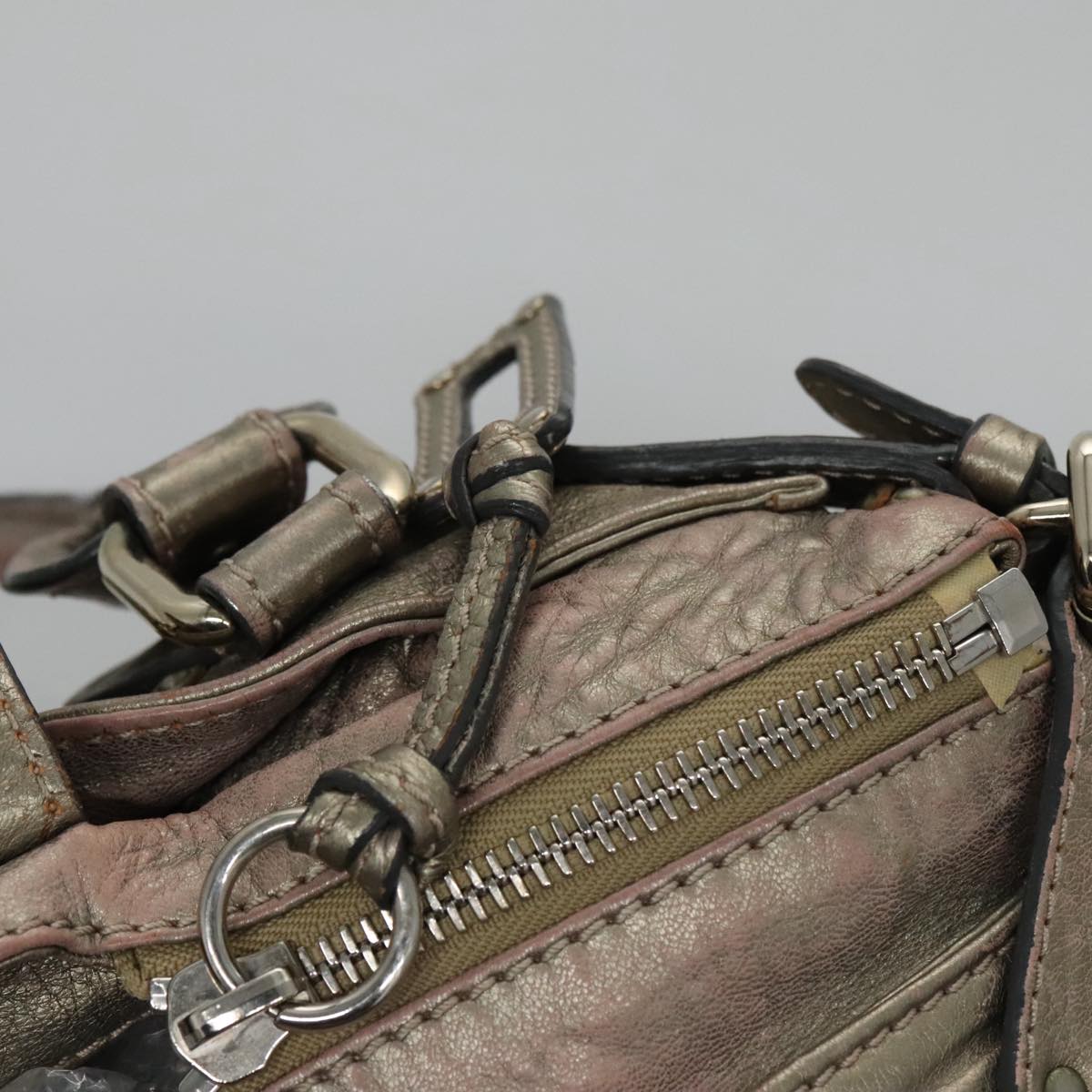 Orvella elegant leather Handbag top view