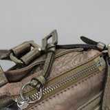 Orvella elegant leather Handbag top view