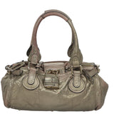 Orvella elegant leather Handbag top view