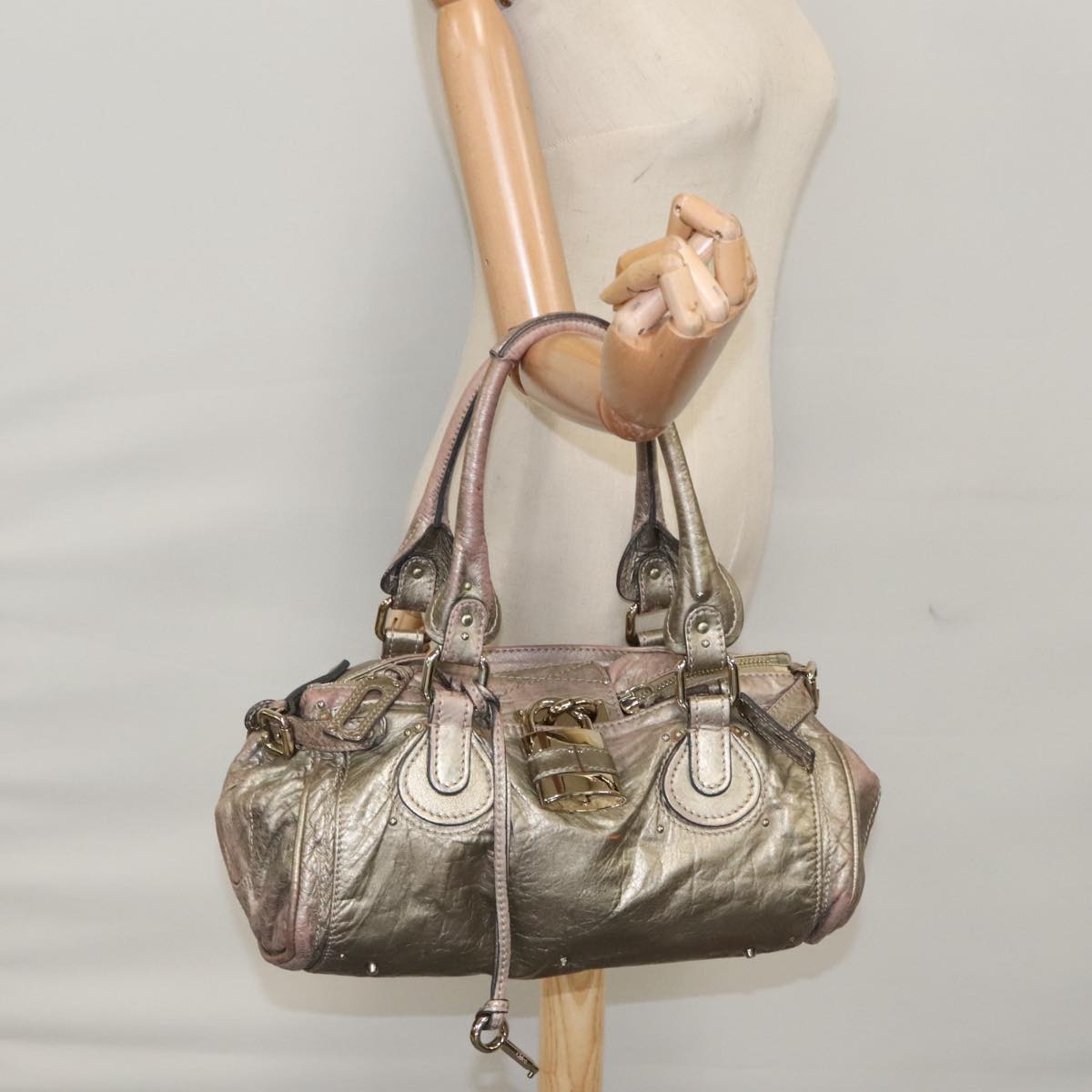 Orvella elegant leather Handbag top view