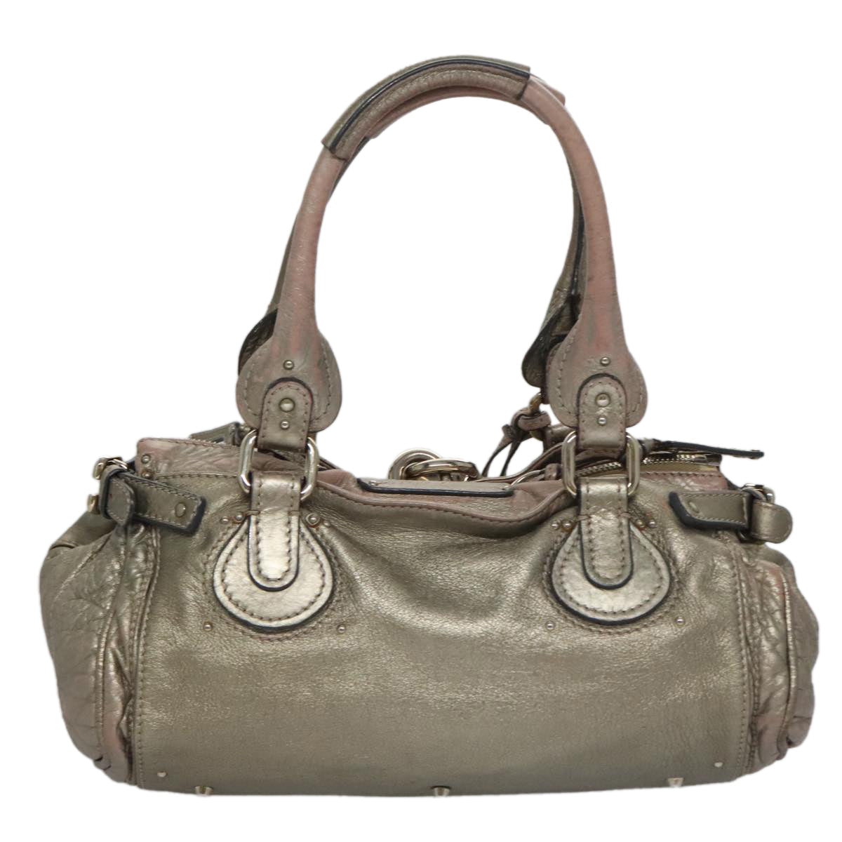 Authentic Chloe handbag Bronze luxury fashion accessory