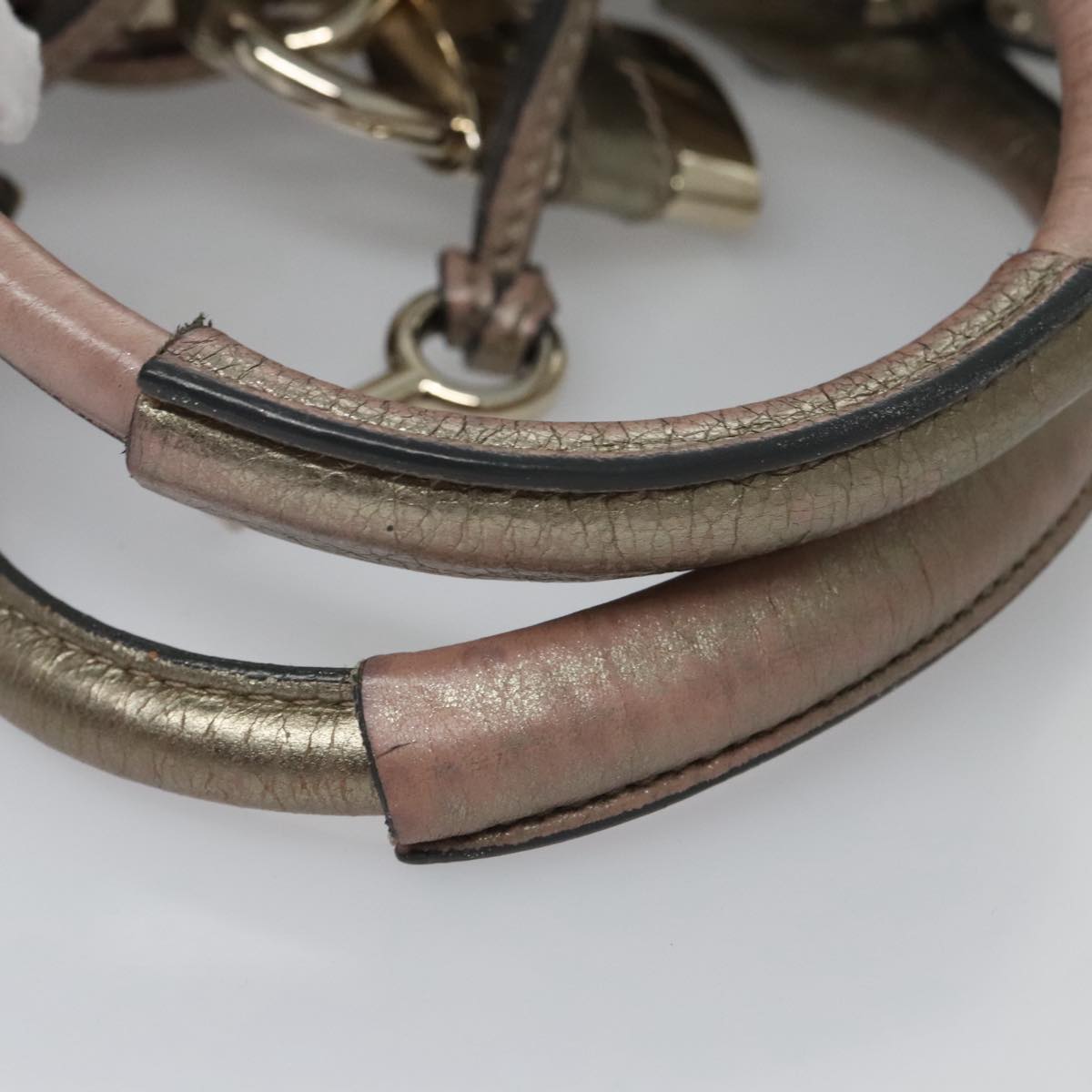 Orvella elegant leather Handbag top view