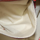 Cristalex elegant leather Handbag top view