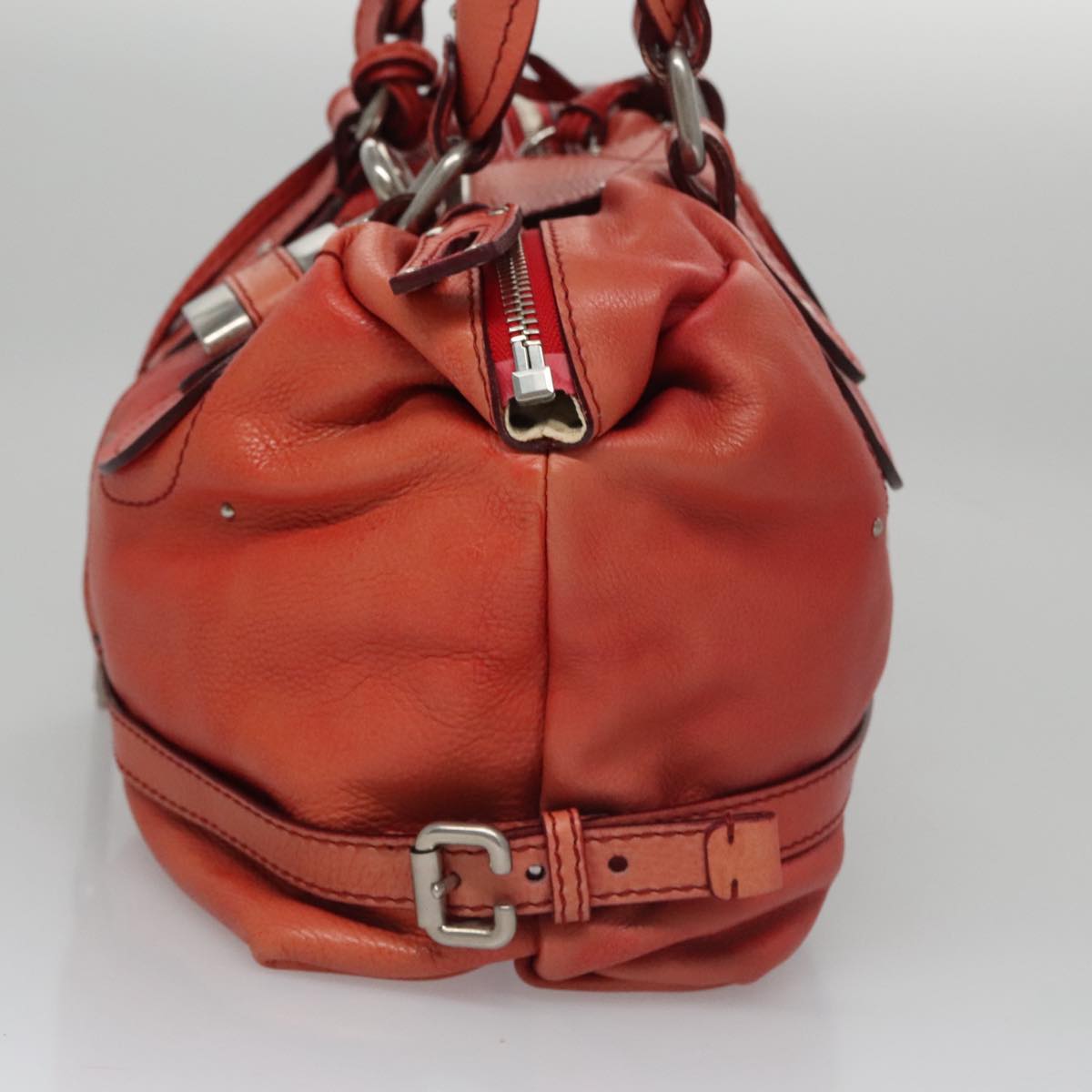 Cristalex elegant leather Handbag top view