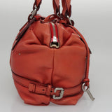 Cristalex elegant leather Handbag top view