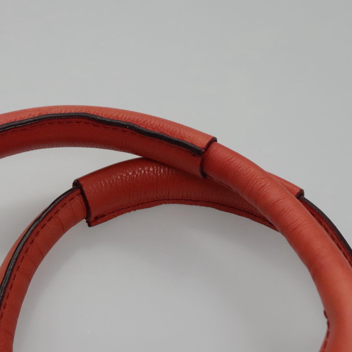 Cristalex elegant leather Handbag top view