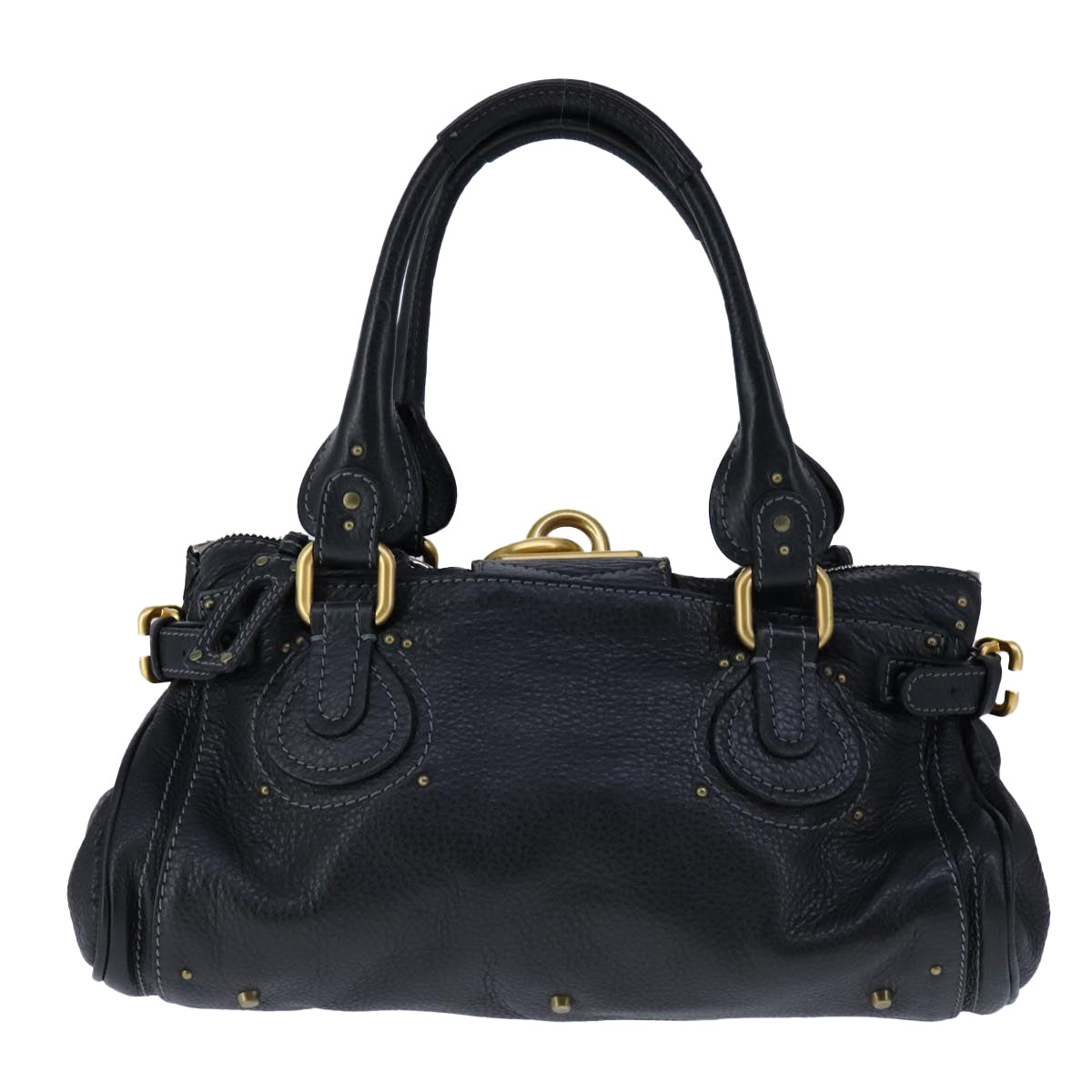 Velentis elegant leather Handbag top view