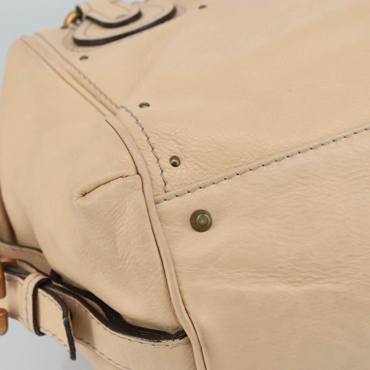 Eternique elegant leather Handbag top view