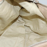 Chloe authentic luxury handbag Beige leather craftsmanship