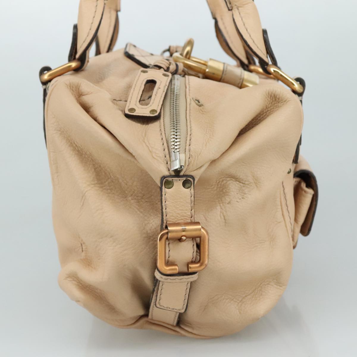 Eternique elegant leather Handbag top view