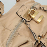 Chloe women's handbag Beige luxury designer leather